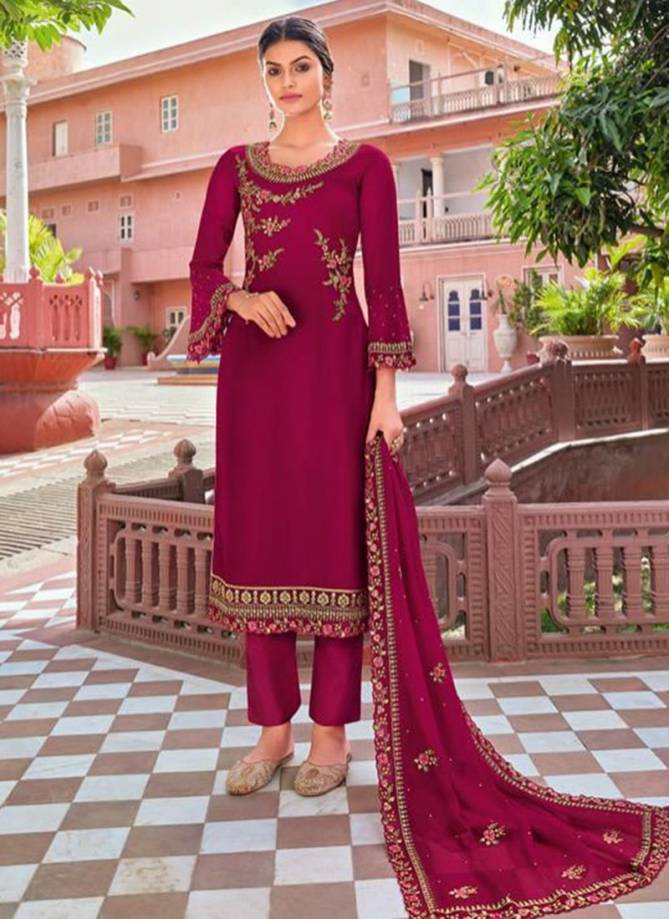 Glossy Sirat Latest Designer Festive Wear Georgette Heavy Salwar Suits Collection